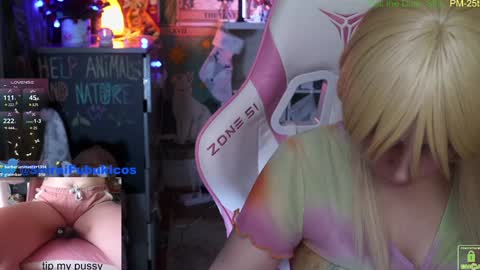 Snapshot of shirayuki_hime chatting on 12/22/24, 07:10 Im Lilu Rosenblum Guys I have ----Ill be glad to see you there online show from 12/22/24, 07:10