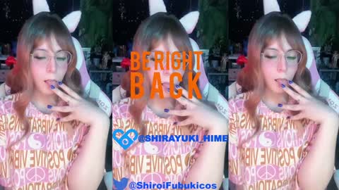 Snapshot of shirayuki_hime chatting on 01/06/25, 09:52 Im Lilu Rosenblum Guys I have ----Ill be glad to see you there online show from 01/06/25, 09:52