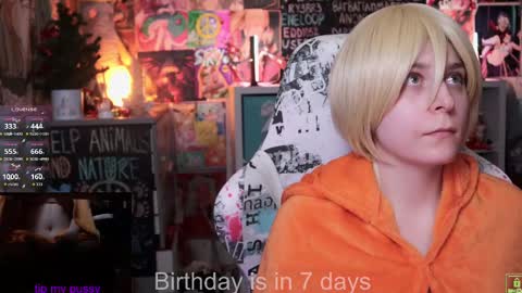 Snapshot of shirayuki_hime chatting on 02/13/25, 03:56 Im Lilu Rosenblum Guys I have ----Ill be glad to see you there online show from 02/13/25, 03:56