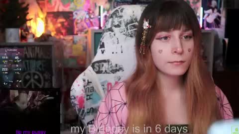 Snapshot of shirayuki_hime chatting on 02/14/25, 07:12 Im Lilu Rosenblum Guys I have ----Ill be glad to see you there online show from 02/14/25, 07:12