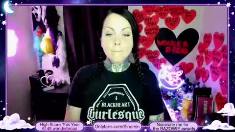 Snapshot of sinominx chatting on 02/25/25, 01:30 Sinomin online show from 02/25/25, 01:30