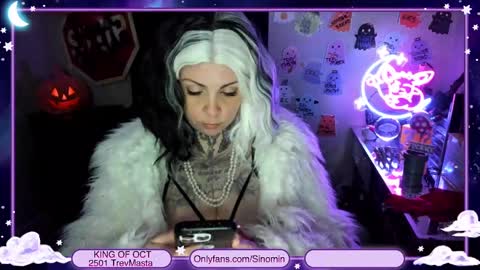 Snapshot of sinominx chatting on 10/28/25, 01:53 Sinomin online show from 10/28/25, 01:53