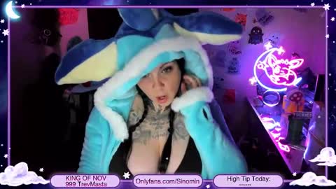 Snapshot of sinominx chatting on 11/16/25, 03:01 Sinomin online show from 11/16/25, 03:01