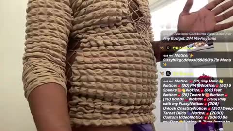 Snapshot of sissyblkgoddess858860 chatting on 07/16/26, 11:44 Sissyblkgoddess online show from 07/16/26, 11:44