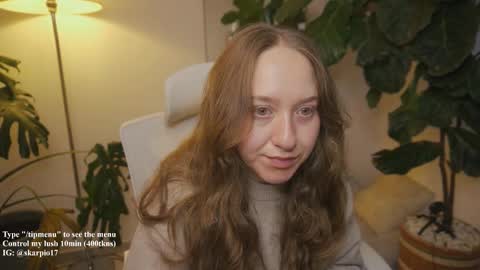 Snapshot of skarpio17 chatting on 12/16/25, 11:04 Im Scarlett ONLINE 5pm-10pm NYC time online show from 12/16/25, 11:04