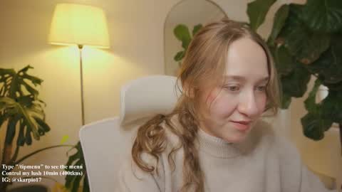 Snapshot of skarpio17 chatting on 01/14/26, 04:34 Im Scarlett ONLINE 5pm-10pm NYC time online show from 01/14/26, 04:34