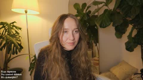 Snapshot of skarpio17 chatting on 02/13/26, 02:40 Im Scarlett ONLINE 5pm-10pm NYC time online show from 02/13/26, 02:40