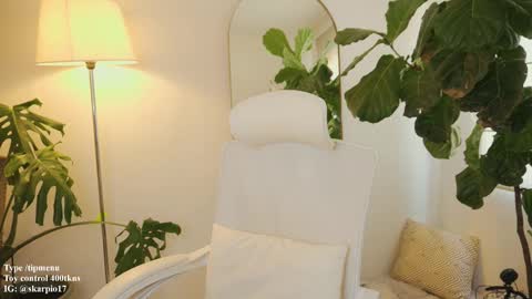 Snapshot of skarpio17 chatting on 03/01/26, 05:26 Im Scarlett ONLINE 5pm-10pm NYC time online show from 03/01/26, 05:26