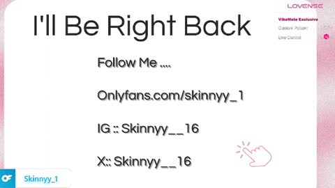 Skinnyy   online show from 04/28/26, 06:51