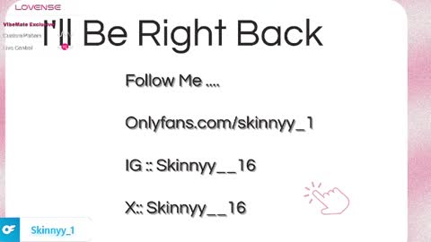 Skinnyy   online show from 05/13/26, 08:44