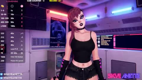 SkyeAnette online show from 02/02/26, 02:10