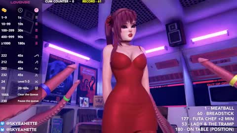 SkyeAnette online show from 02/15/26, 02:19