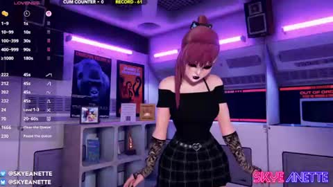 SkyeAnette online show from 06/19/26, 01:10