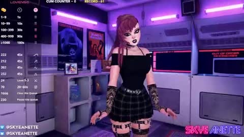 SkyeAnette online show from 06/27/26, 01:10