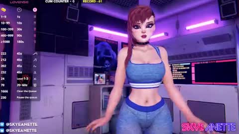 SkyeAnette online show from 07/19/26, 01:09