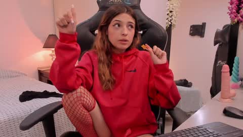 Snapshot of sofiarouge_ chatting on 01/28/25, 11:28 Sofia Help me reach 5K followers online show from 01/28/25, 11:28