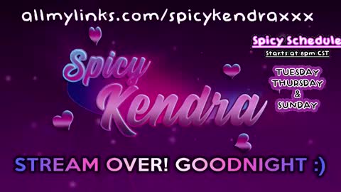 Kendra online show from 03/12/25, 06:18