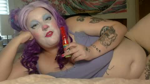 Snapshot of sprinklestheclowngirl chatting on 07/08/26, 06:01 Sprinkles the Clown Girl online show from 07/08/26, 06:01