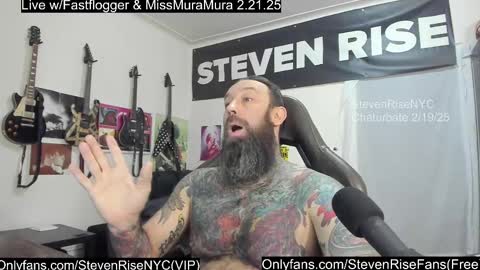 StevenRiseNYC online show from 02/19/25, 01:06
