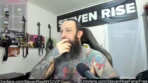 StevenRiseNYC online show from 03/02/25, 01:05