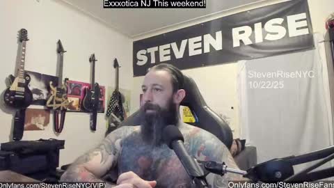StevenRiseNYC online show from 10/23/25, 12:48