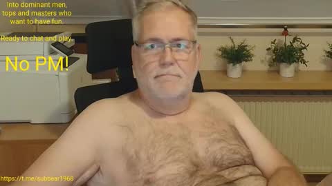 Snapshot of subbear1968 chatting on 06/06/26, 08:46 subbear1968 online show from 06/06/26, 08:46