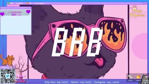 Tutti  online show from 10/13/25, 01:00