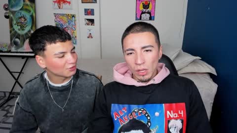 Snapshot of sweet_boys_xx chatting on 01/18/25, 11:54 CristianBrayan PVT OPEN online show from 01/18/25, 11:54