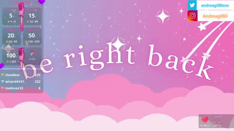 Andrea Cheryl GiLandreagil80 In Instagram online show from 01/29/25, 01:37