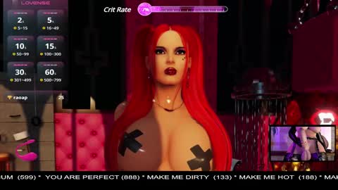  MISTRESS LISA  FIRST 3DXCHAT CAMGIRL   3dxchat anime gaming mistress domina online show from 02/13/25, 12:13