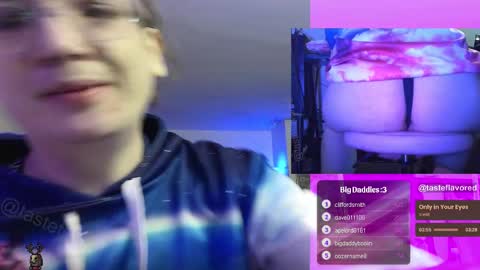 Snapshot of tasteflavored_femboy chatting on 03/02/25, 04:21 Taste online show from 03/02/25, 04:21