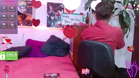 pareja ardiente online show from 02/14/25, 09:43