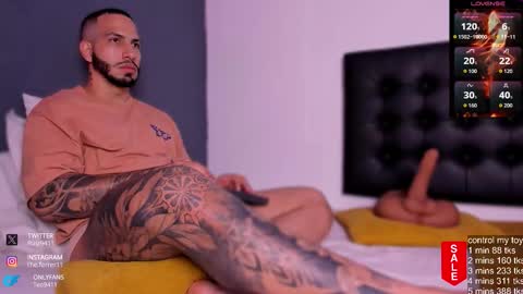 Teo Ferrer online show from 09/13/25, 08:41