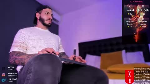 Teo Ferrer online show from 10/14/25, 08:09