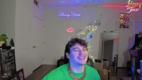 Snapshot of thejohnnystone chatting on 12/24/24, 01:06 Johnny Stone online show from 12/24/24, 01:06