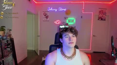 Snapshot of thejohnnystone chatting on 02/14/25, 01:13 Johnny Stone online show from 02/14/25, 01:13