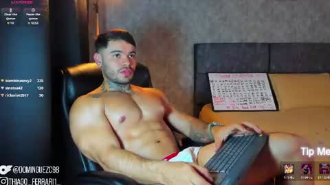 Snapshot of thiagoferrari1 chatting on 07/14/26, 02:05 thiago online show from 07/14/26, 02:05