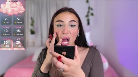 Snapshot of tifanyrose1 chatting on 12/31/24, 03:42 Tiffany online show from 12/31/24, 03:42