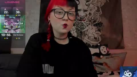 Snapshot of toriayun0 chatting on 11/18/25, 07:40 your personal gothic girl check it online show from 11/18/25, 07:40