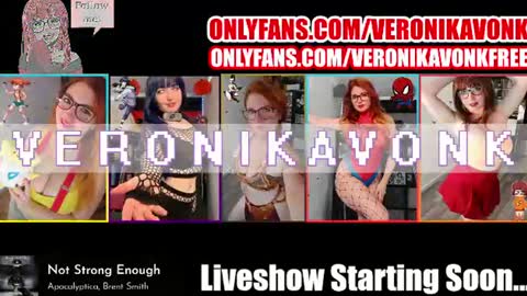 Snapshot of veronikavonk chatting on 06/15/26, 11:01 Veronika von Kleist online show from 06/15/26, 11:01