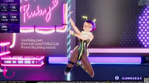 Vex Ruby online show from 01/03/25, 01:05