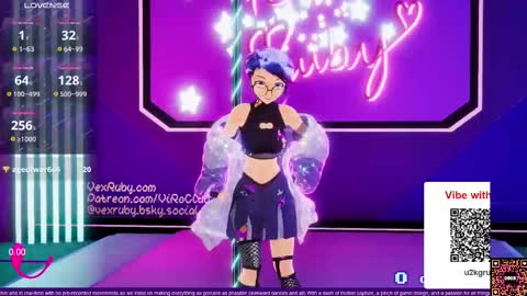 Vex Ruby online show from 09/21/25, 12:12