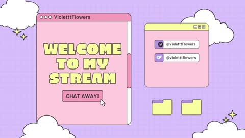 Violet Flowers online show from 02/03/25, 12:25
