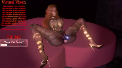 Virtual Vixen Live Show online show from 12/21/25, 12:01