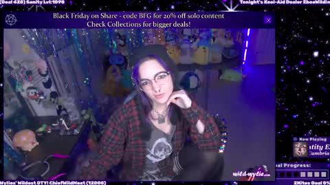 Snapshot of wildwylie chatting on 11/25/25, 03:50 Wylie Wanderlust online show from 11/25/25, 03:50