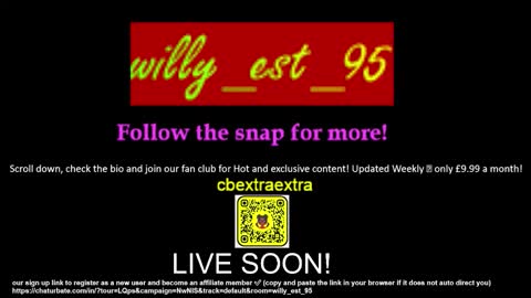 willy_est_95 online show from 01/12/26, 01:55