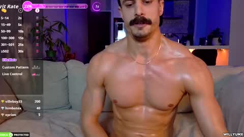 Snapshot of willyumx chatting on 10/07/25, 12:41 William Miguel online show from 10/07/25, 12:41