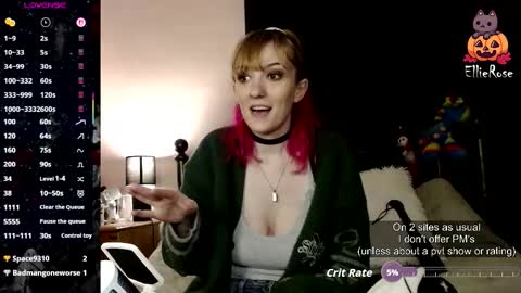 EllieeRose online show from 03/09/26, 08:35
