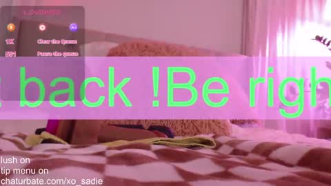 Xo Sadie online show from 06/29/26, 08:20