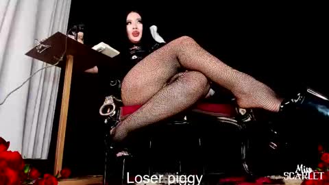 Mistress Scarlet Igmiss scarlet978 online show from 09/29/25, 01:44